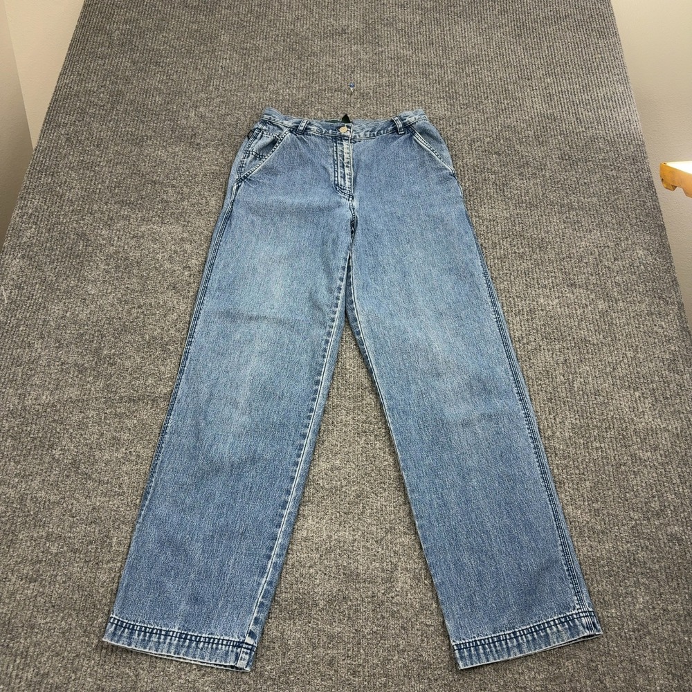 Vintage Lauren Jeans Co Ralph Lauren Jeans Womens 4 Blue Cotton Straight Leg